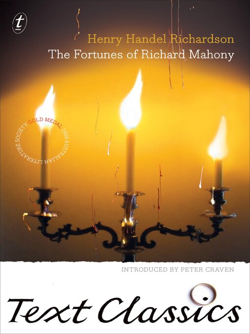 Cover image for The Fortunes of Richard Mahony